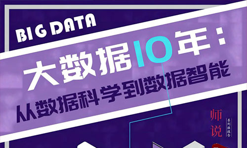 朱文武：大数据10年——从数据科学到数据智能