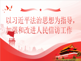 刘素华：以习近平法治思想为指导，加强和改进人民信访工作